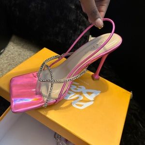 Sexy public desire mini heels